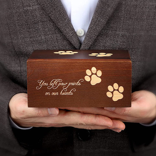 Wooden Pet Tribute Box